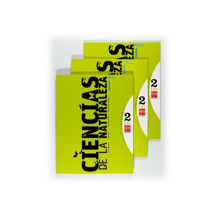 Ciencias De La Naturaleza 2 (Segundo) Eso Trimestres Conecta 2.0 (3 Tomos)